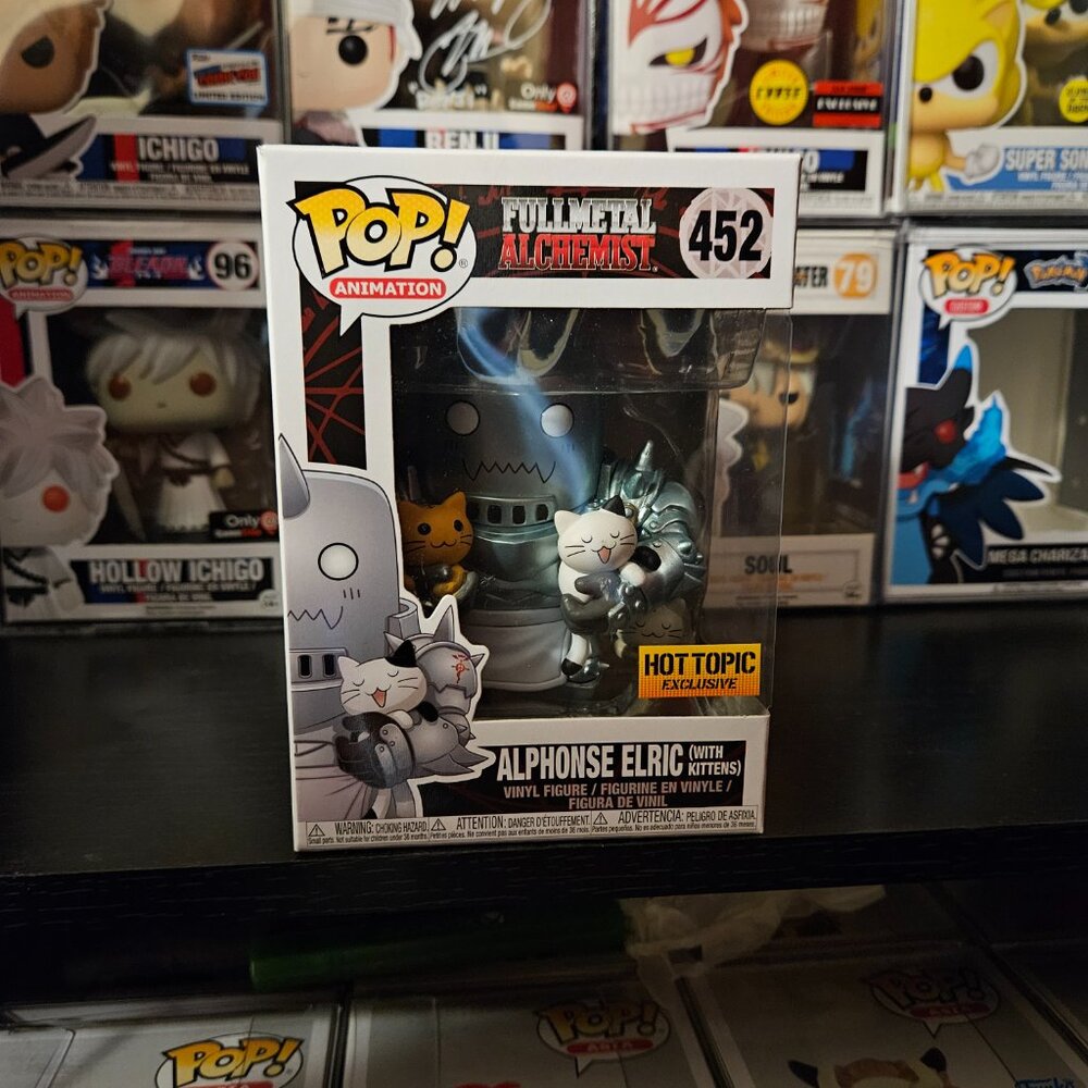 Fullmetal Alchemist: Brotherhood - Alphonse Elric - Hot Topic - Funko Pop! #452